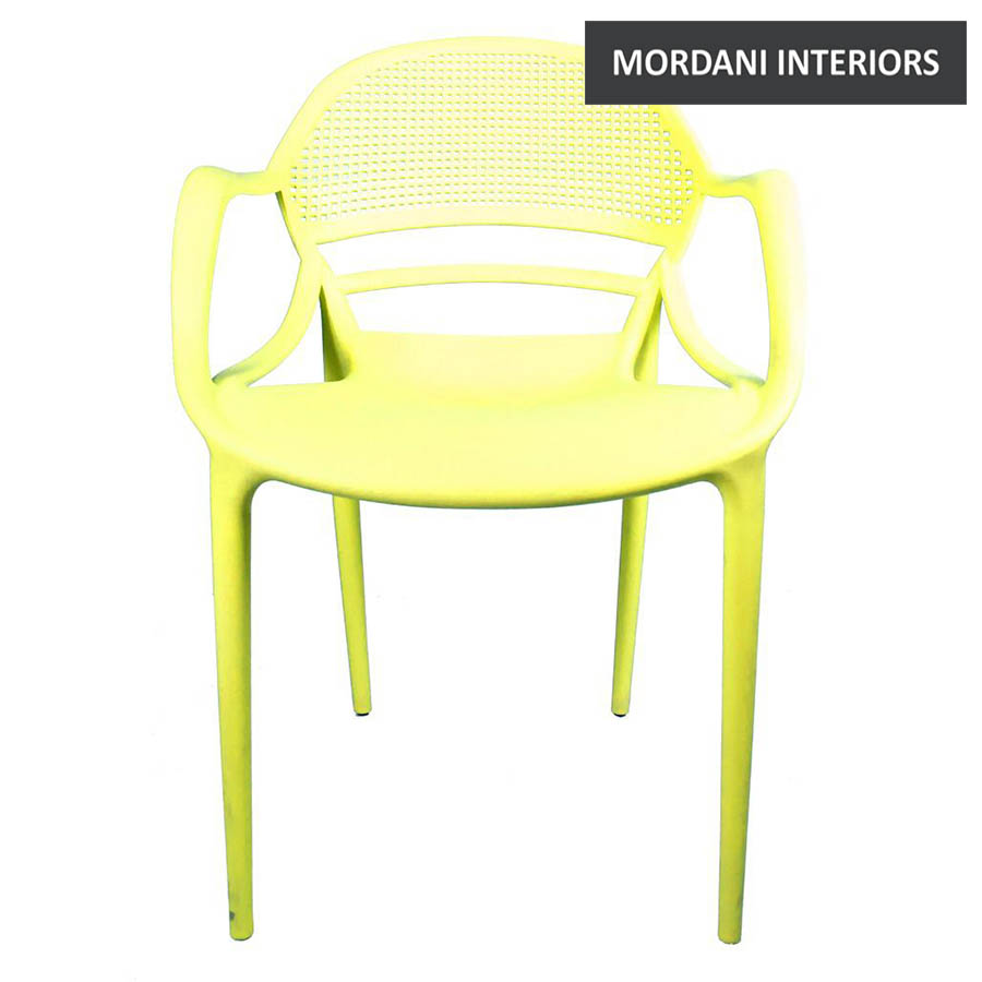 Cobalt Yellow Cafe Chair